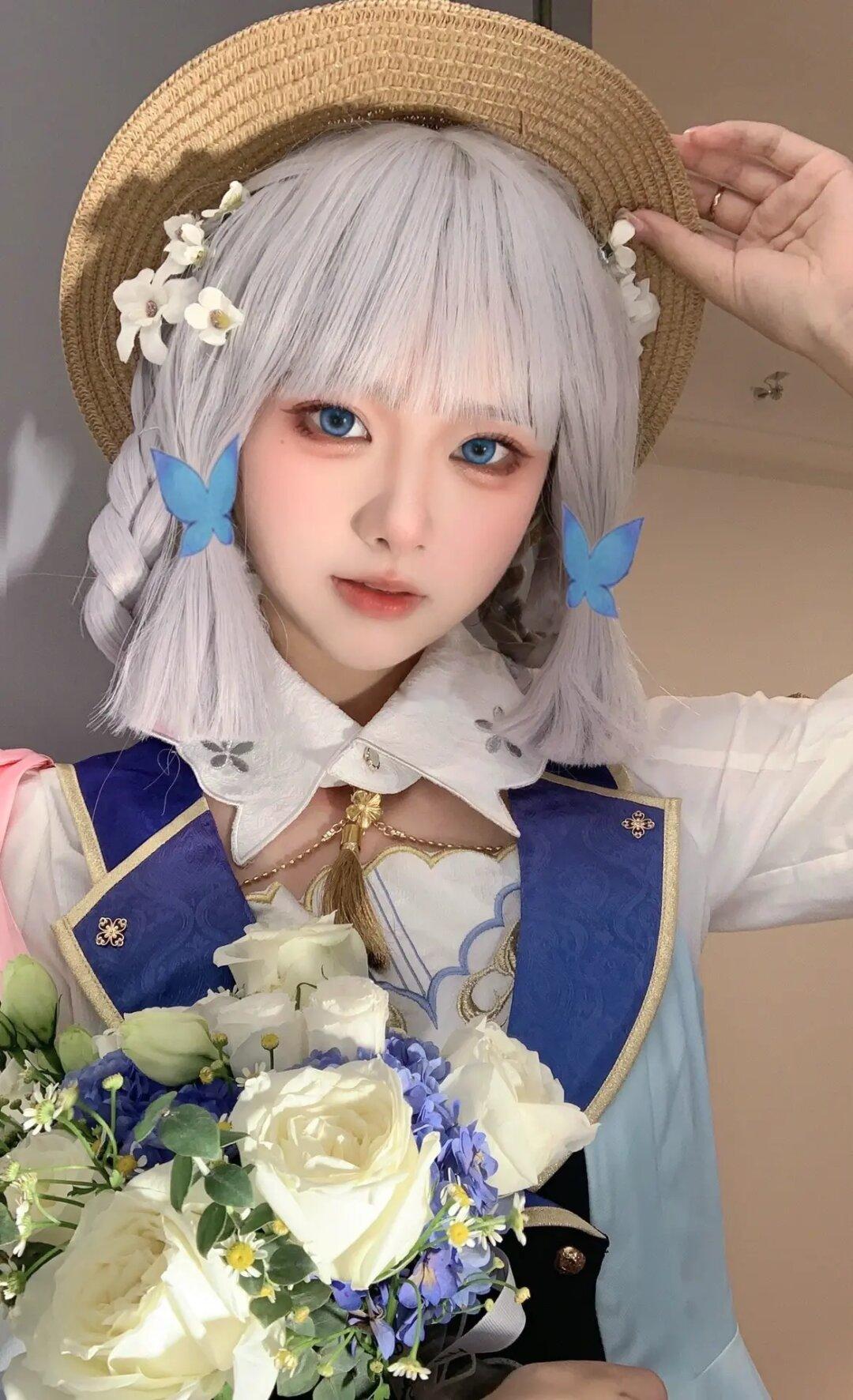 🌸神里绫华花时来信cos