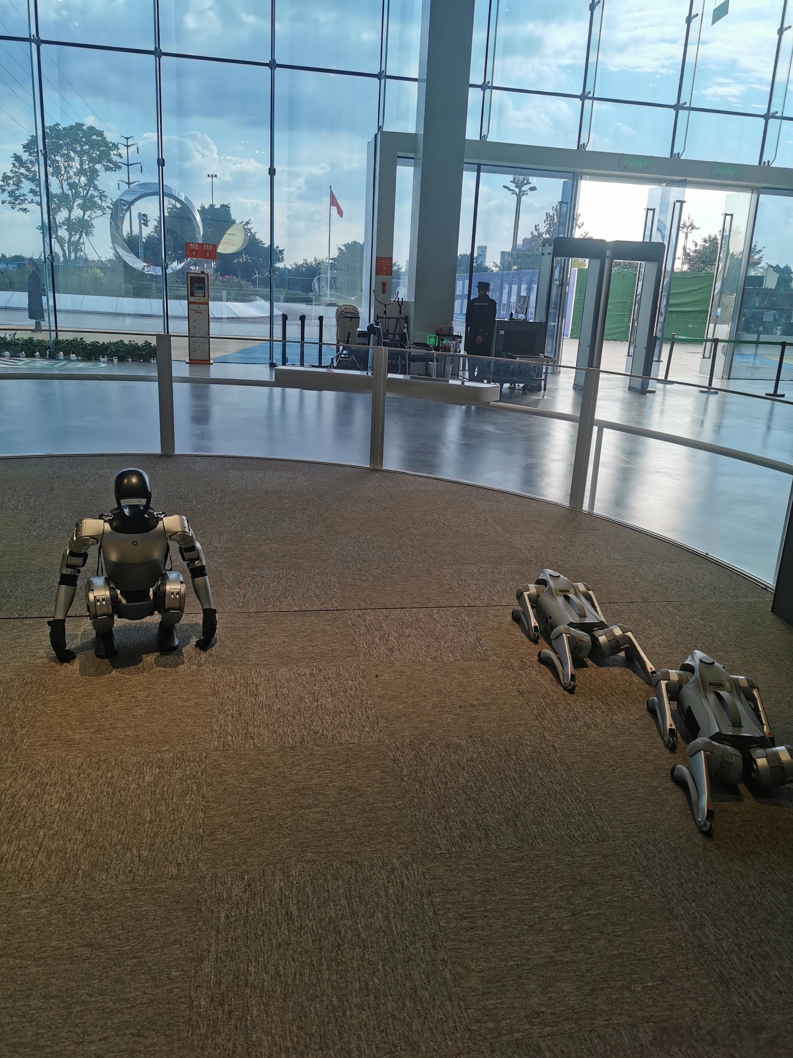 王兴解释过，为啥要把人型机器人先做成可以跳舞的，我们当地最火爆的景点之一是科技馆