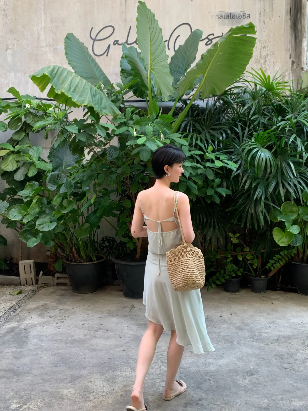 在曼谷🇹🇭又穿漂亮裙子啦