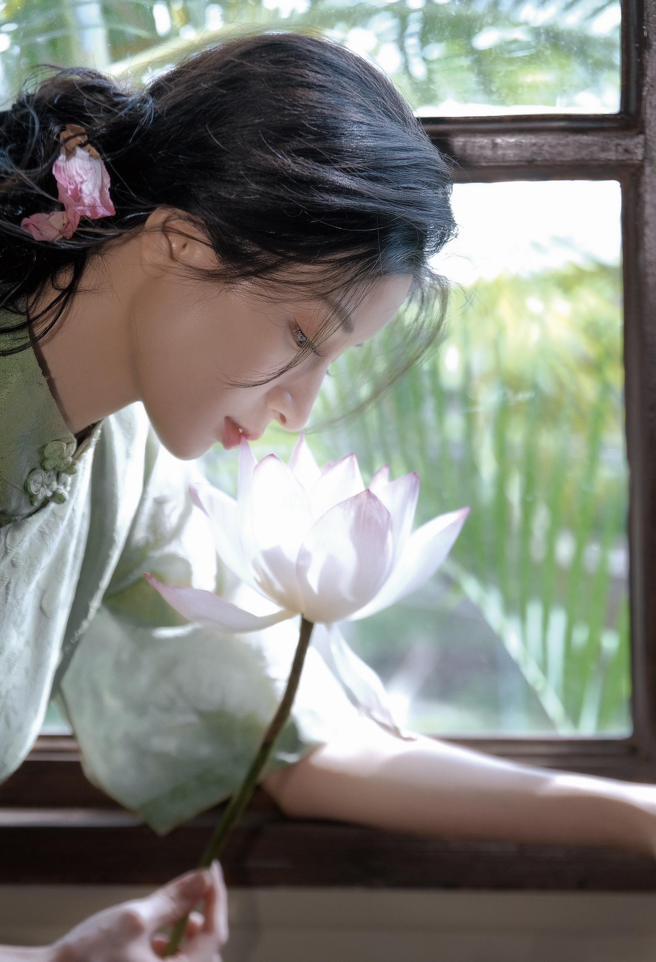 中式美人。