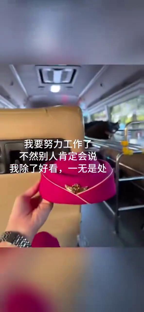 我要努力工作了，不然别人肯定会说我除了好看一无是处。