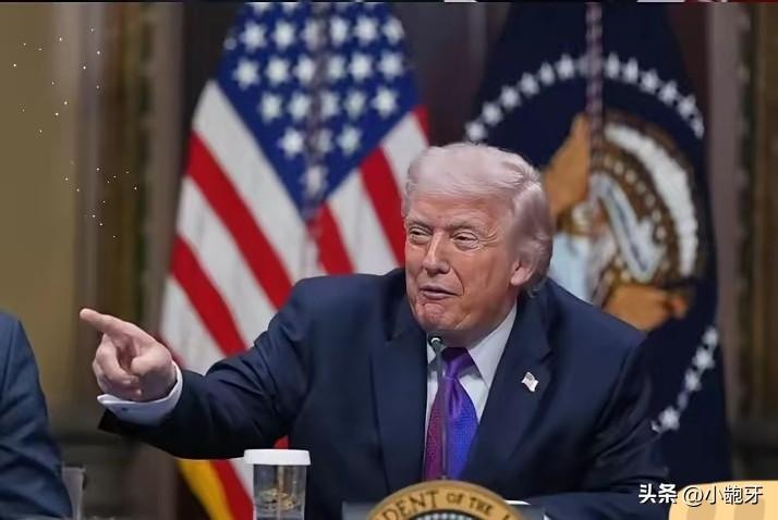 特朗普信心满满拍胸脯，说法日韩英都来霍尔木兹海峡护航，他带头炸伊朗海岸线，稳赢。