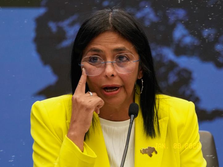 委内瑞拉代总统强硬发声

在美国总统特朗普声称已“掌控”委内瑞拉后，委内瑞拉代总