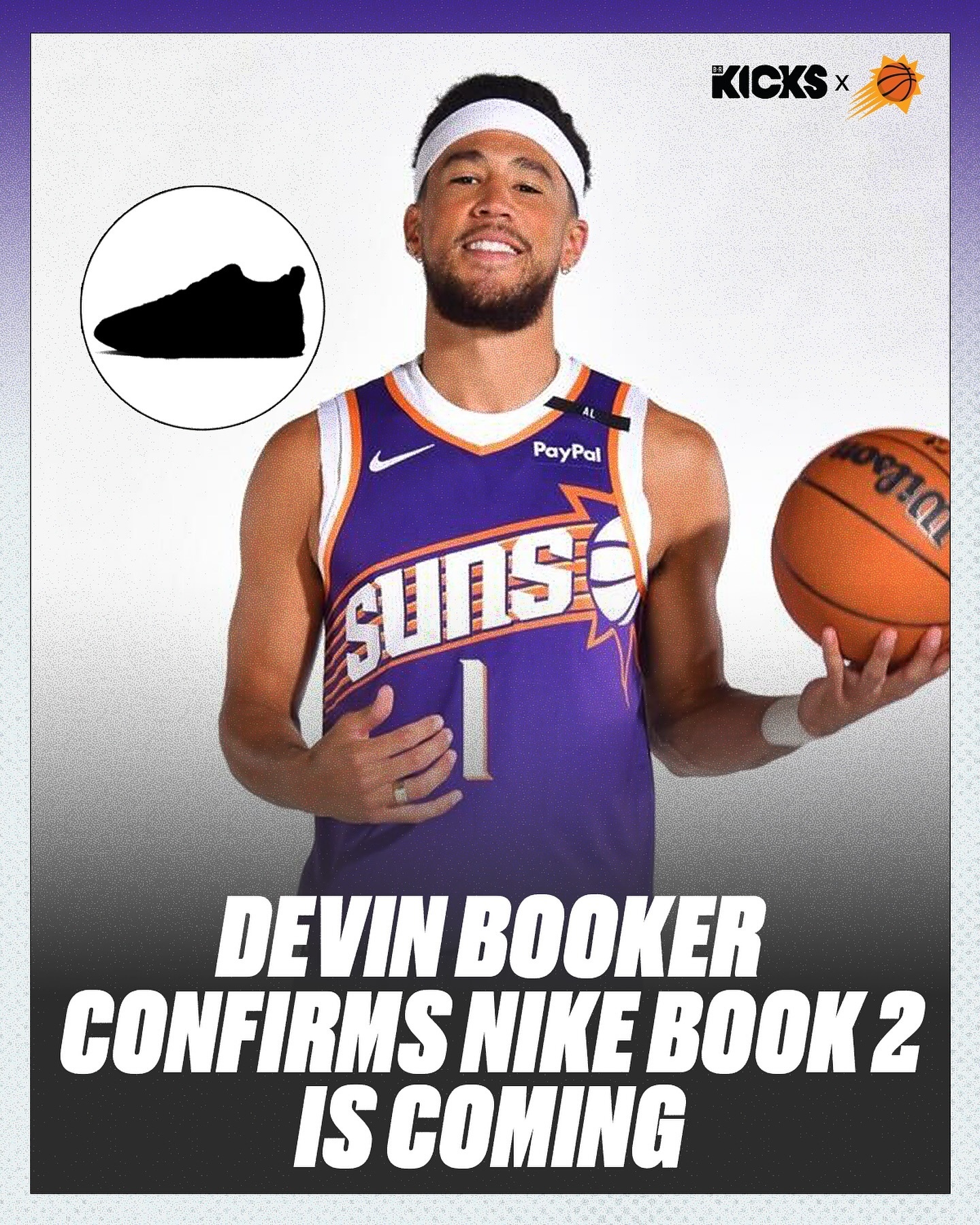 #SNEAKERS ON COURT# The Nike Book 2 is i