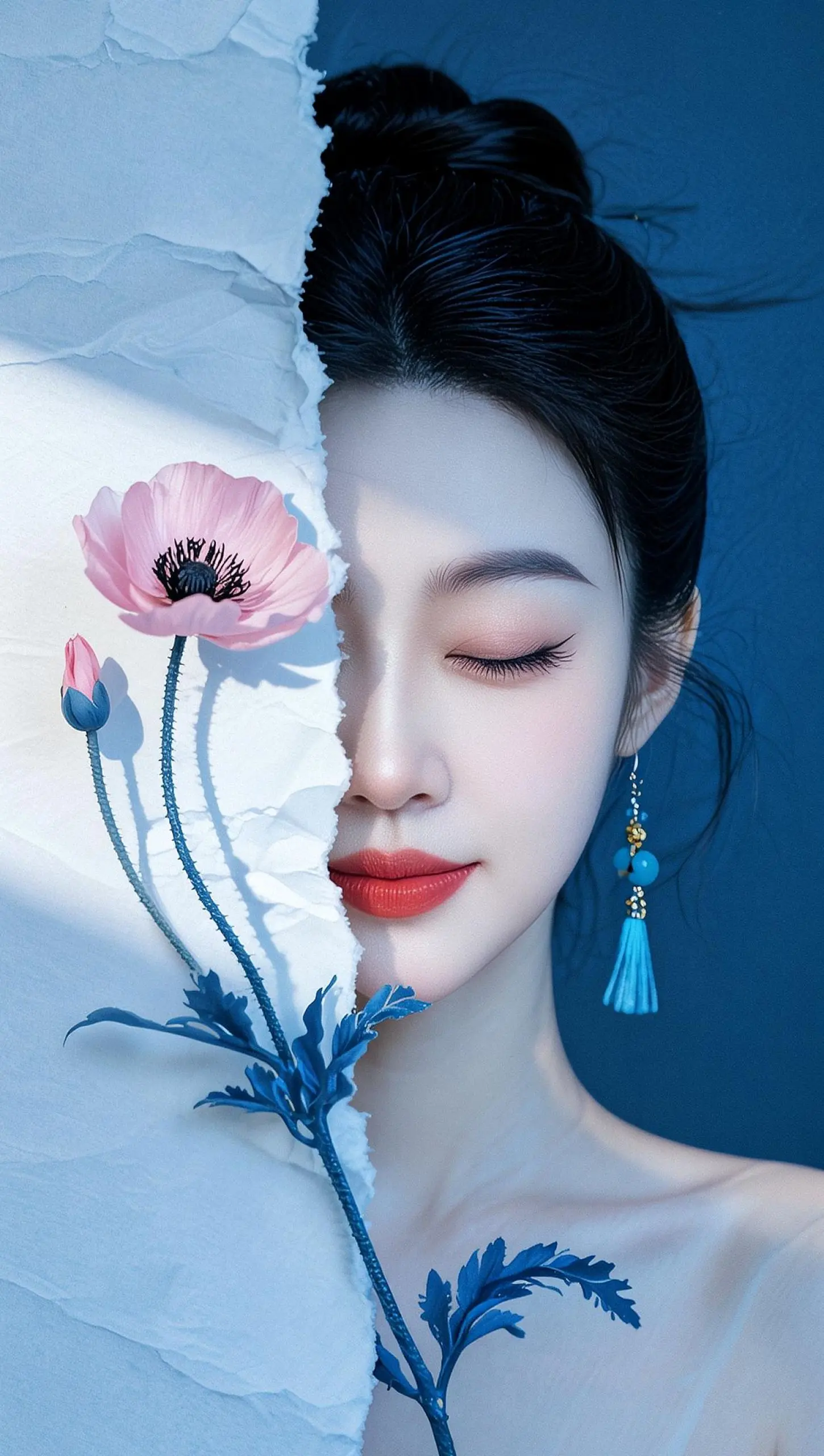 AI虞美清新写真 ai创作 玩法合伙人计划 独白玩法训练营