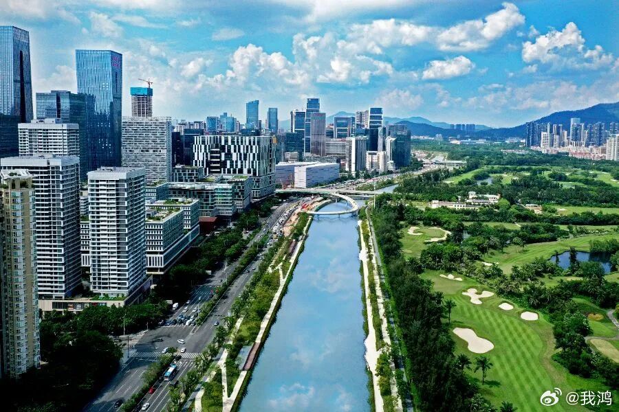 全国首个全流域应用鸿蒙操作系统的智慧水系落地深圳大沙河。装上鸿蒙后，流域应急响应