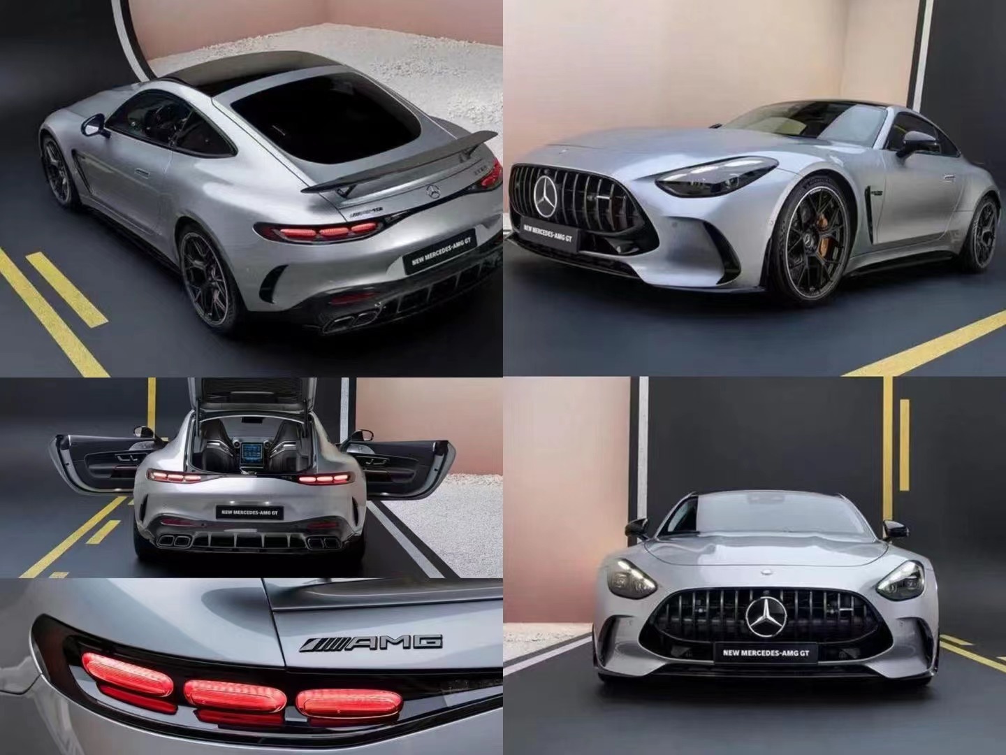 全新奔驰AMG GT、变漂亮啦！据传说是2门4座、期待一下[鼓掌][鼓掌][鼓掌
