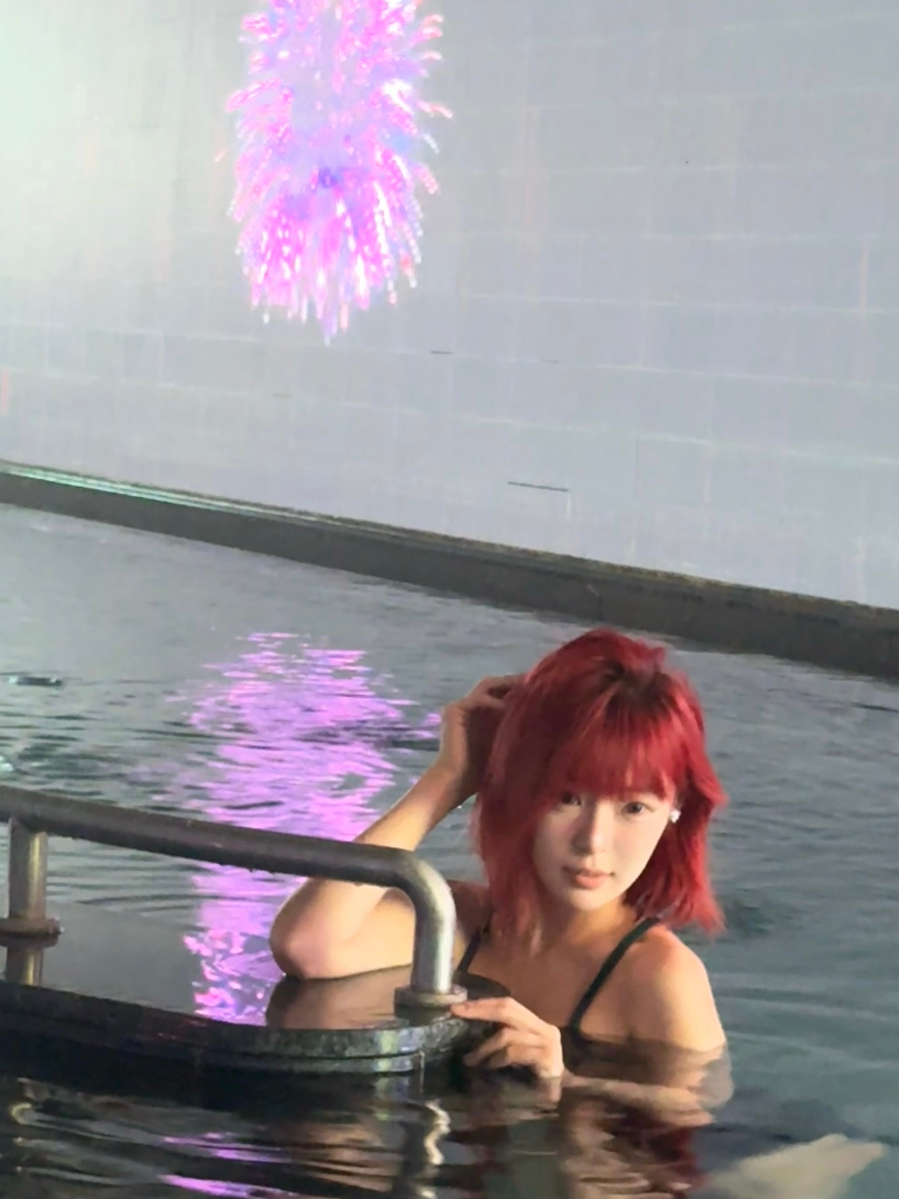头发落水前后[奶牛猫] ​​​