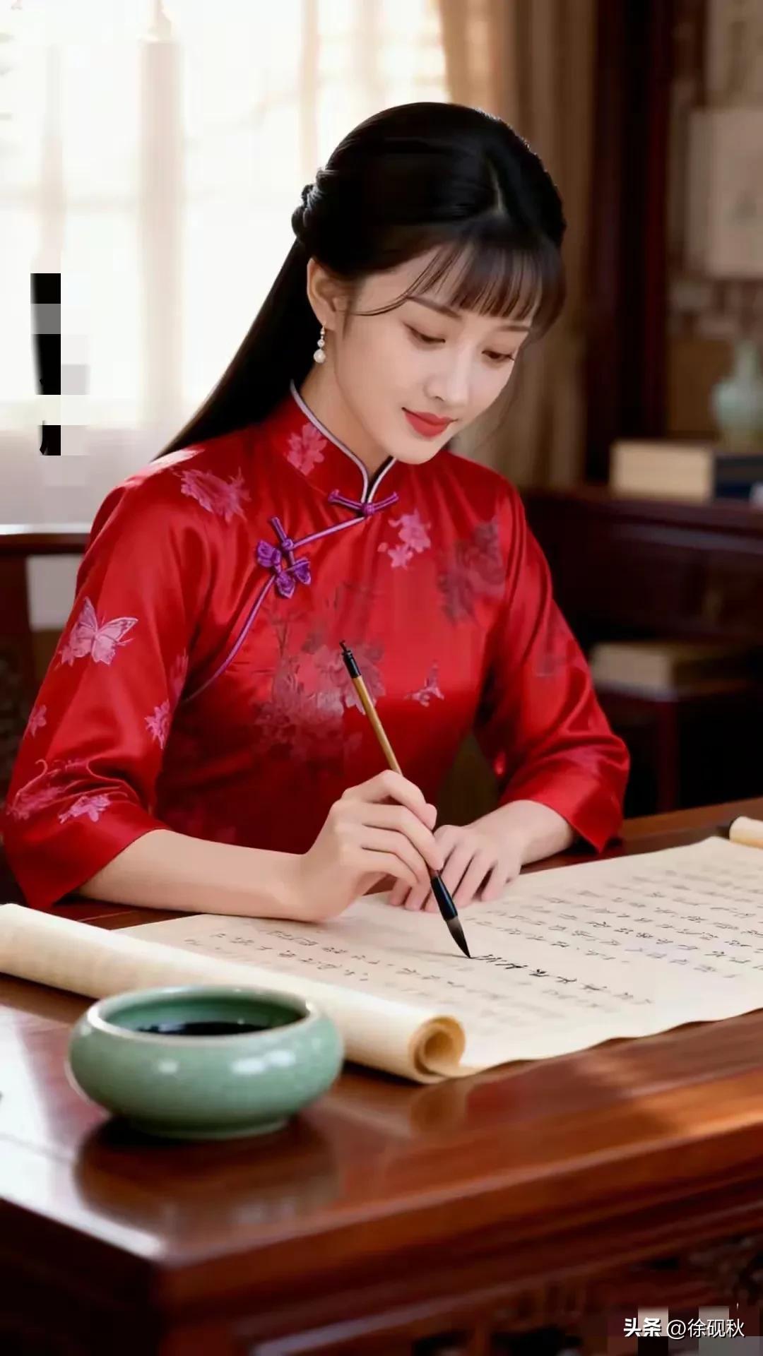 爱读书的女人最美，你怎么看女人之美，在于优雅，在于书香底蕴。粗缯大布裹生涯，腹有