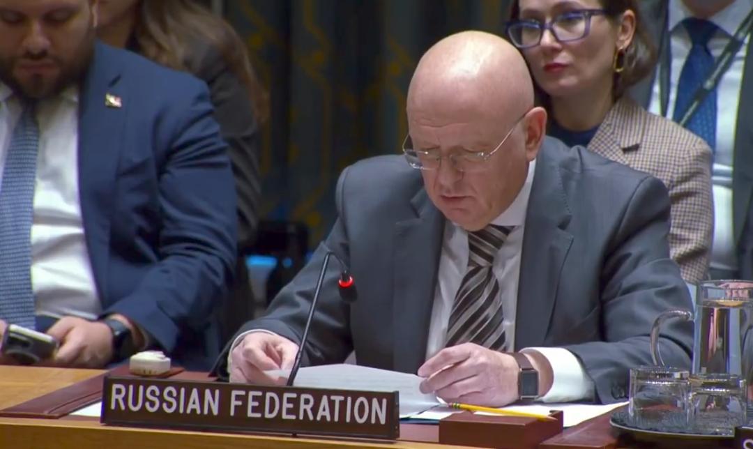 新闻快讯——俄罗斯驻联合国代表表示，美国总统发出的“危险且不负责任的言论”，以及