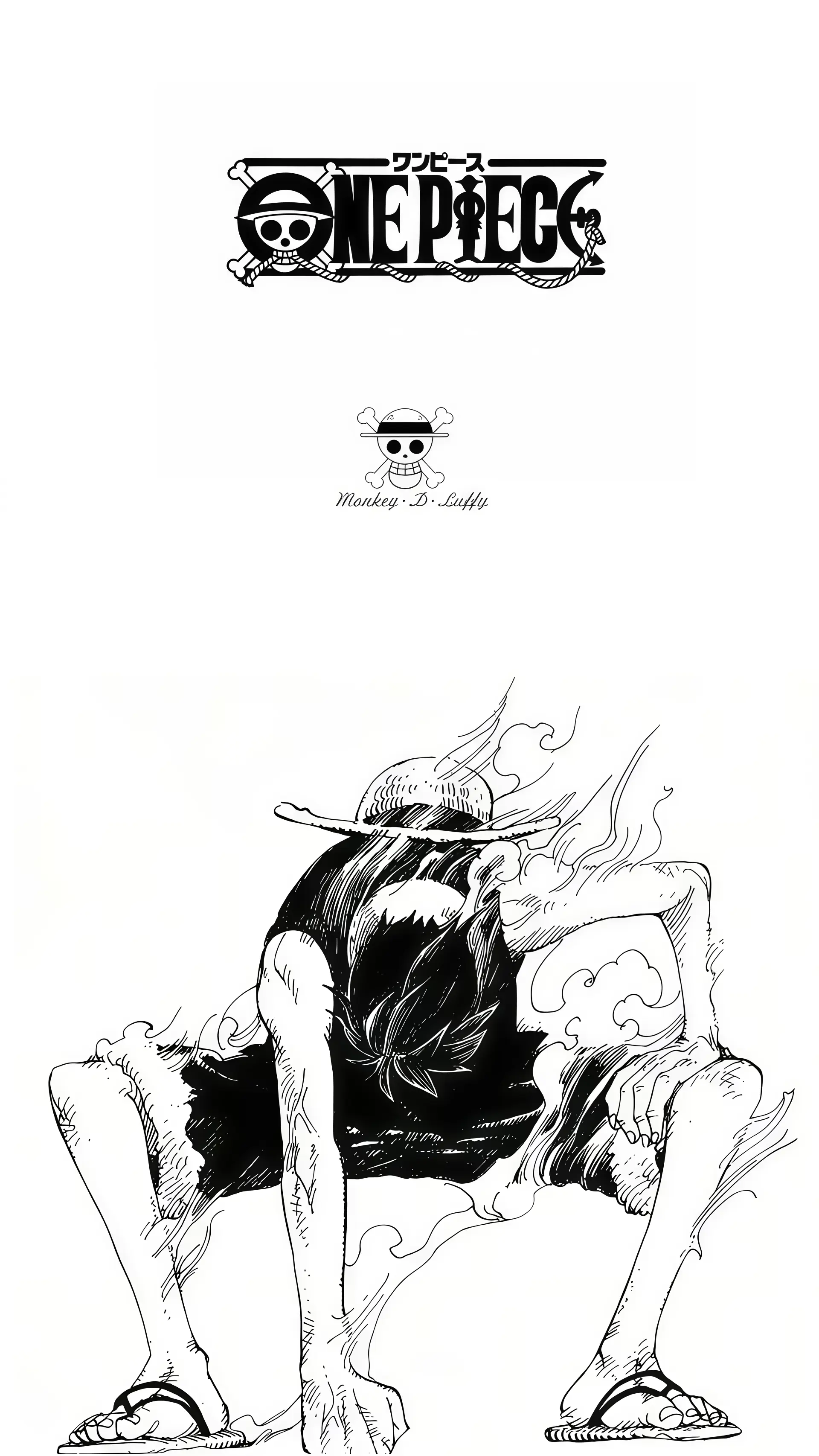 路飞漫画风壁纸系列！