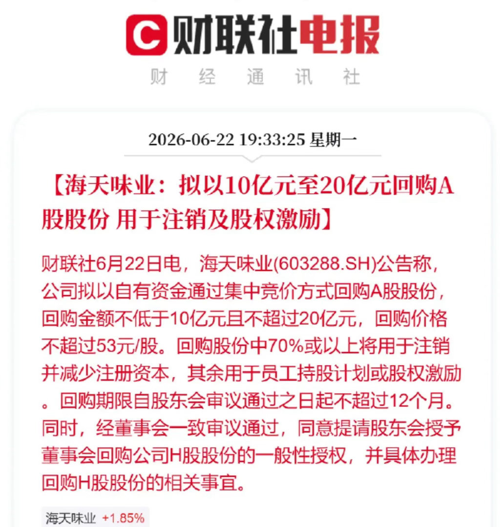 老登都在回购，小登都在减持！两极分化好严重哦！ 