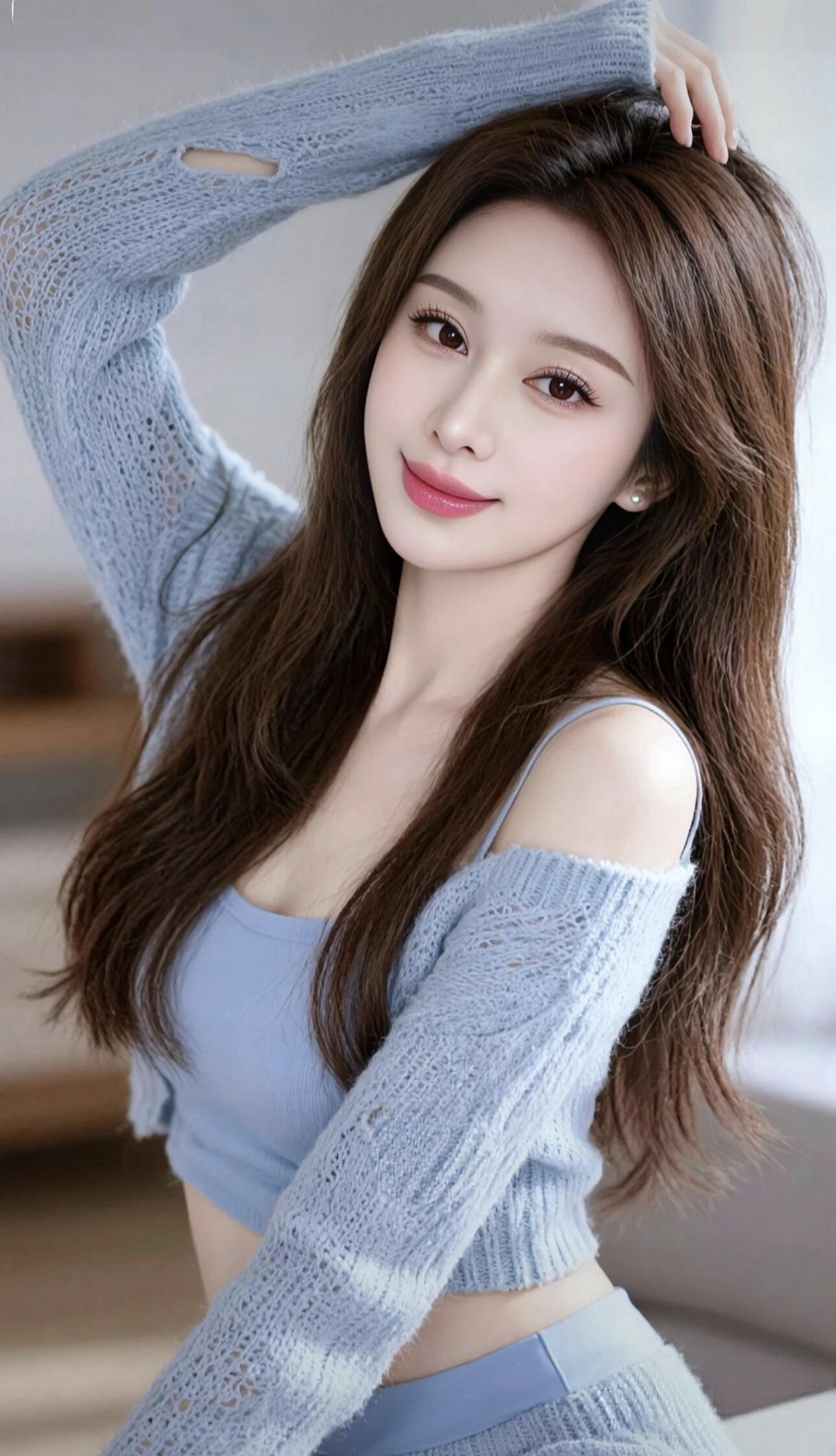 发一张你相册里最漂亮的图片分享绝美的美女照 我喜欢微胖的女生，各位老铁呢 什么样