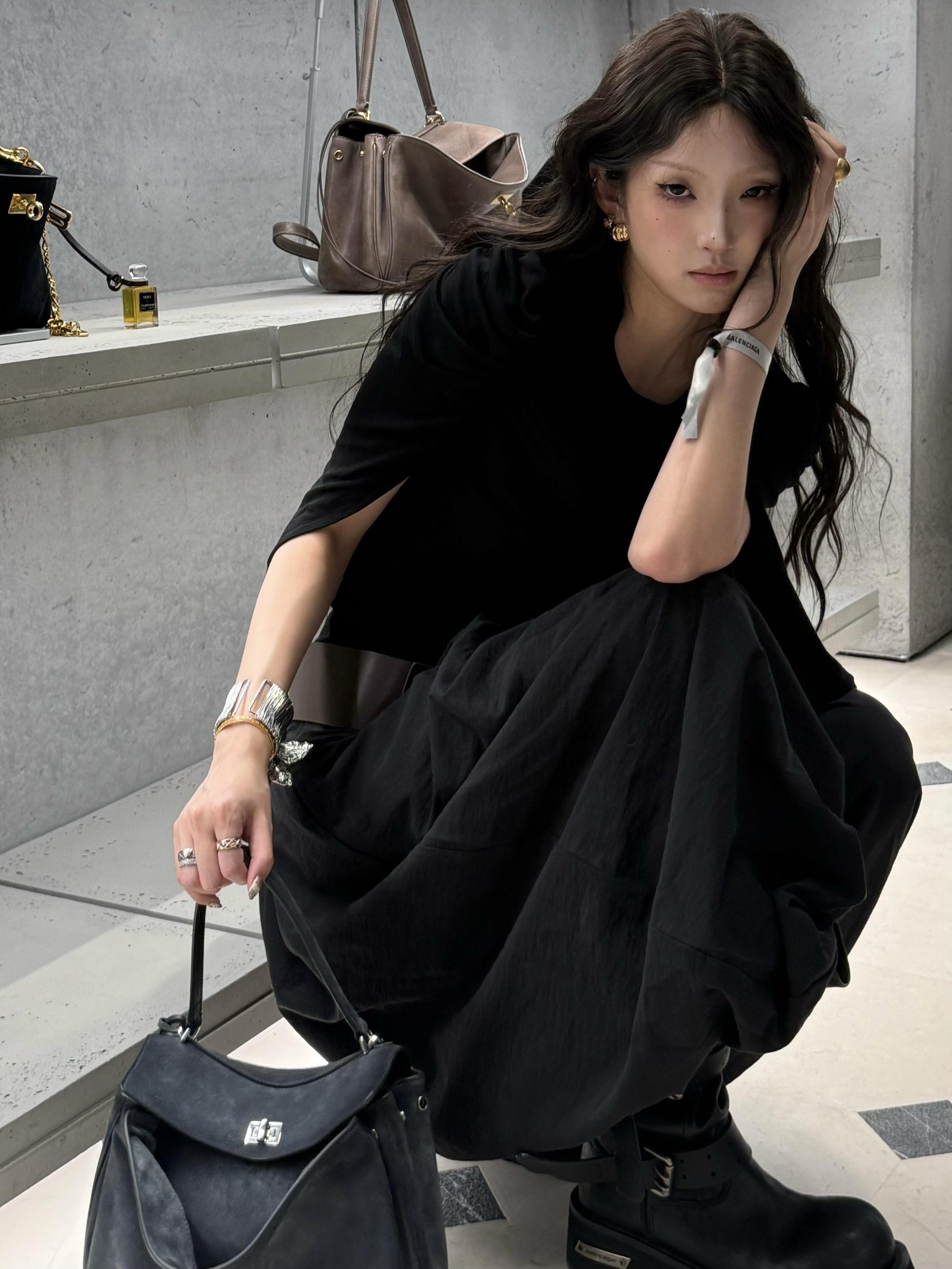 Balenciaga*被张柏芝杨超越美翻 人的脸怎么能这么小一个！