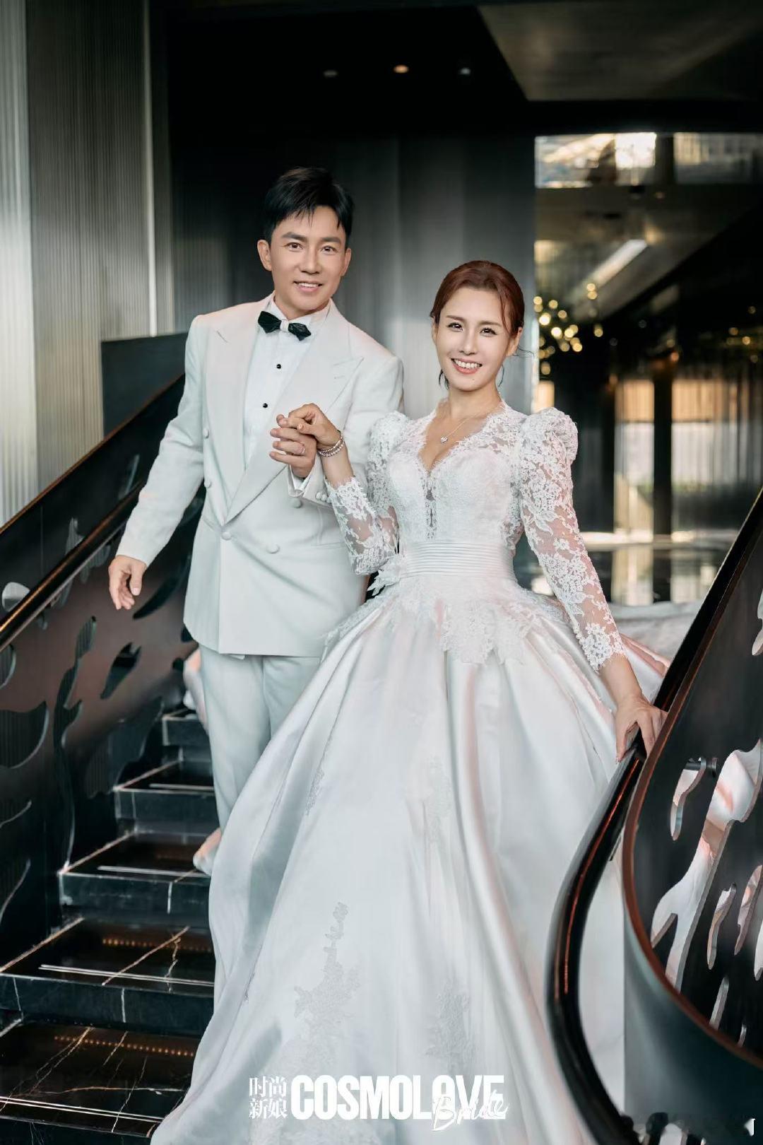 刘畊宏王婉霏18周年婚纱照 被刘畊宏王婉霏18周年婚纱照甜晕，这是什么神仙爱情，