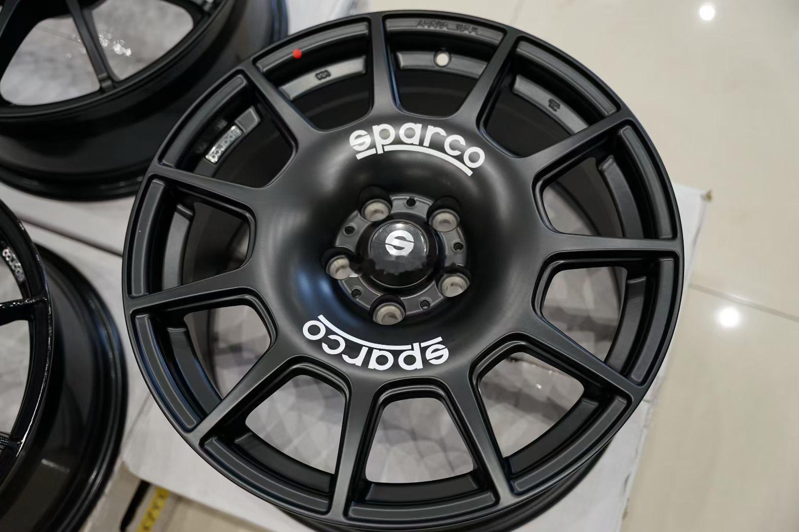 SPARCO TERRA黑色18×8J ET45 5×112MINI F系列合适