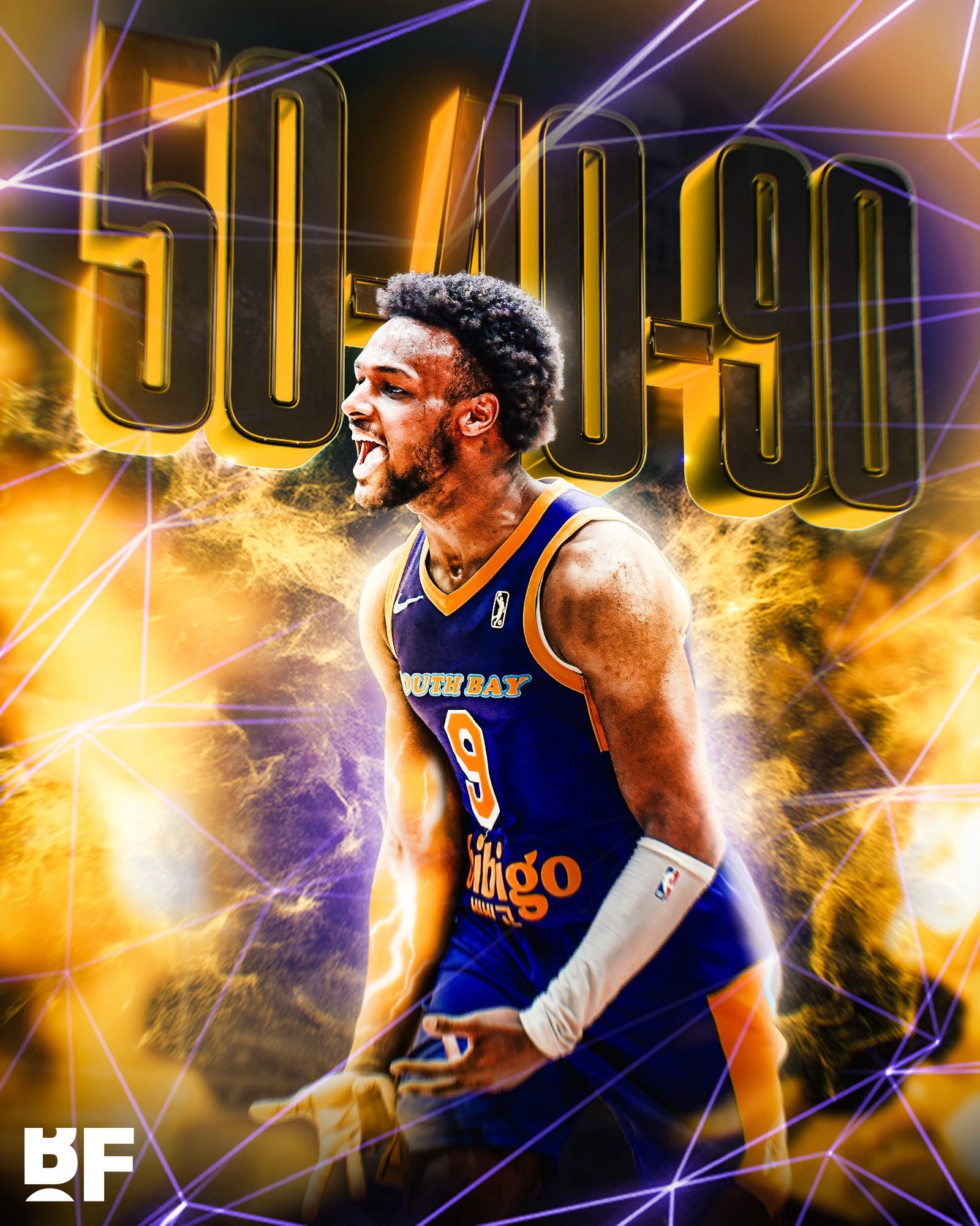 布朗尼在发展联盟达成了180俱乐部。可以的。NBA