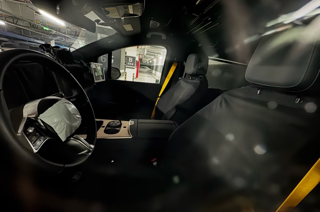 全新奔驰VLE谍照～外观伪装的太好了... 北京