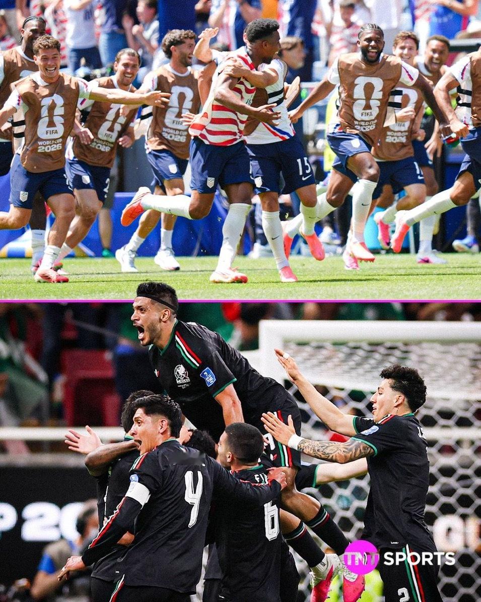 晋级世界杯32强赛的球队：🇺🇸美国🇲🇽墨西哥三支东道主国家中的两支早早晋
