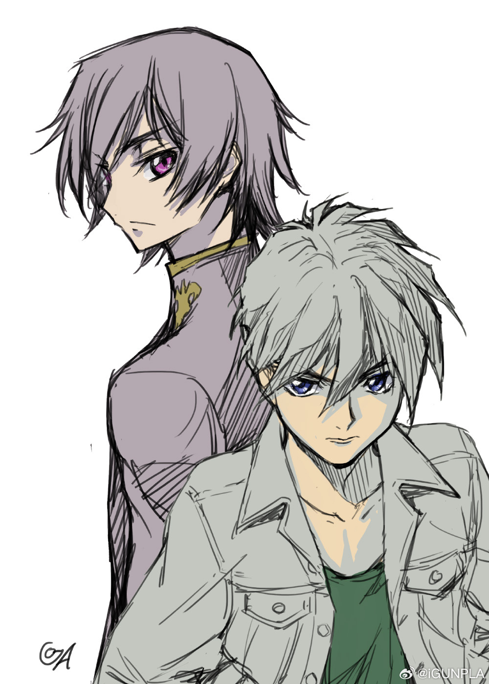 小笠原智史老师的希罗＆鲁鲁修高达