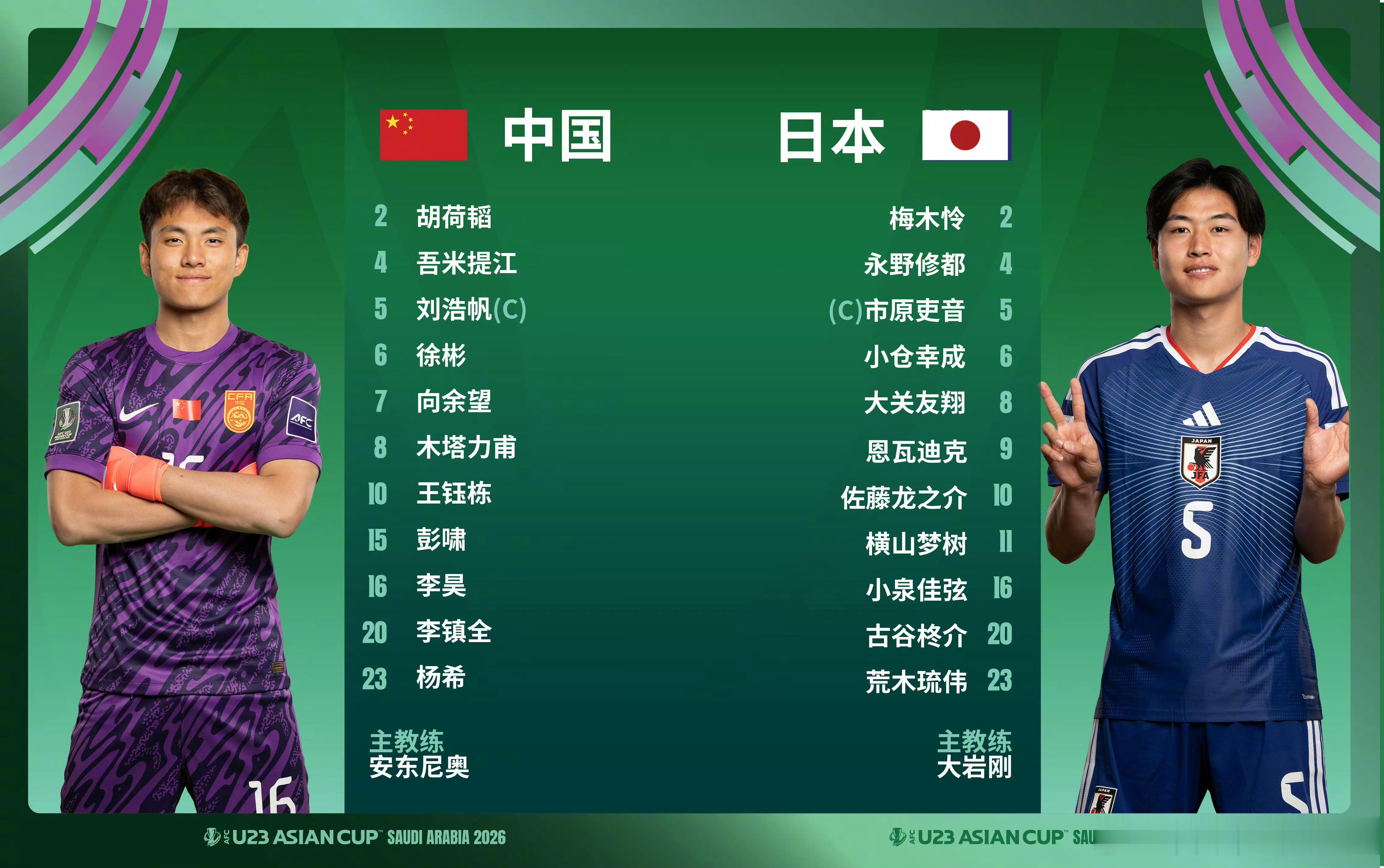 亚洲杯决赛的热度好高啊，U23国足vs日本除了球赛本身，心理方面还有额外的对决，