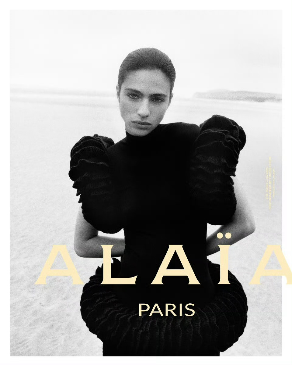 ALAÏA Summer/Fall 2025 Campaign 超模Loli B