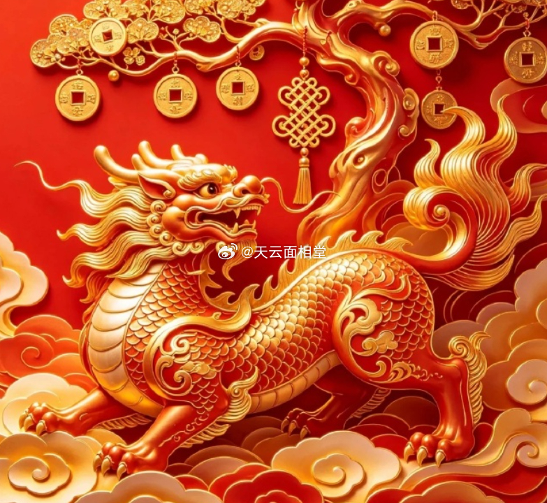 金麒麟，十年财运绵绵不绝 