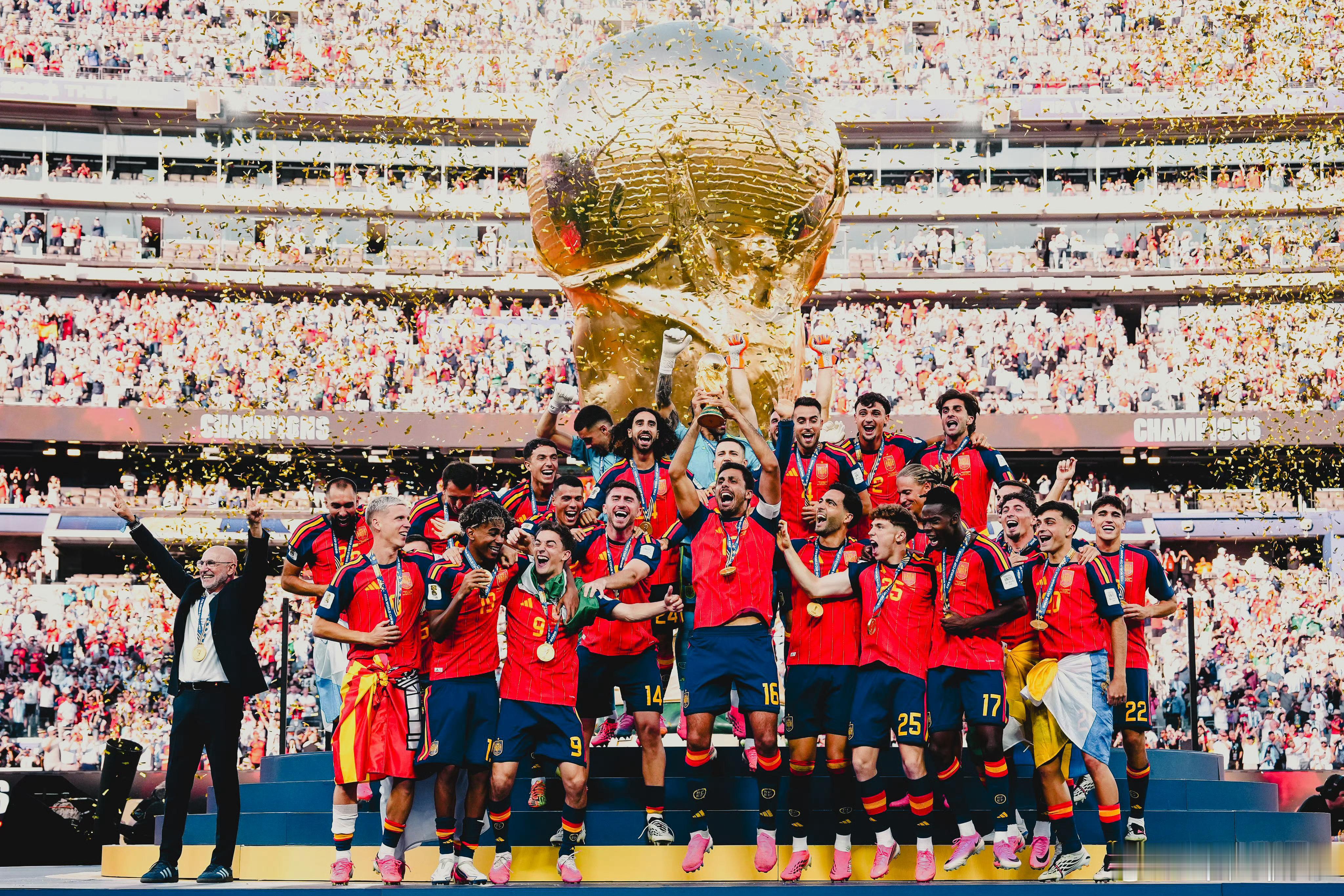 美加墨世界杯西班牙是冠军🏆恭喜斗牛士！ 