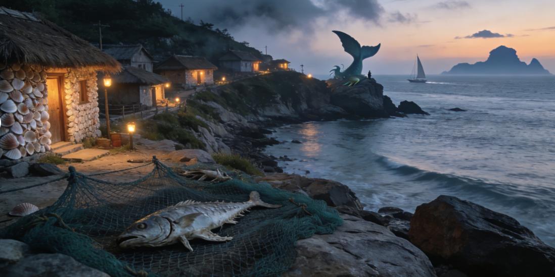 品读《山海经》515——《海内北经》明组邑
原文：
明组邑居海中。

解析：
在