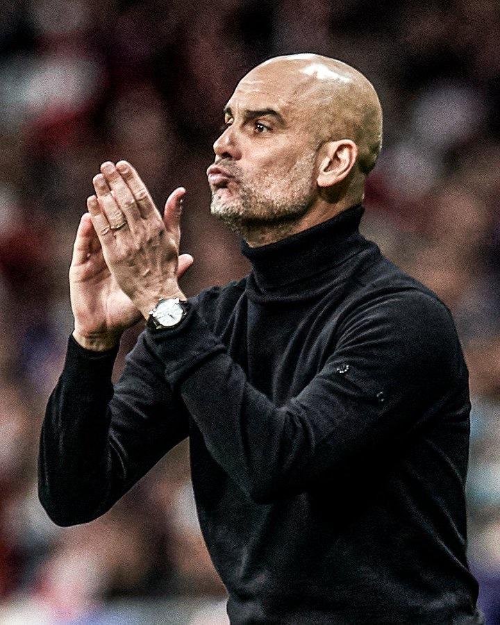 记者：有报道说你（赛后）进了裁判的房间，这真的发生了？瓜迪奥拉：我认为这很好，没