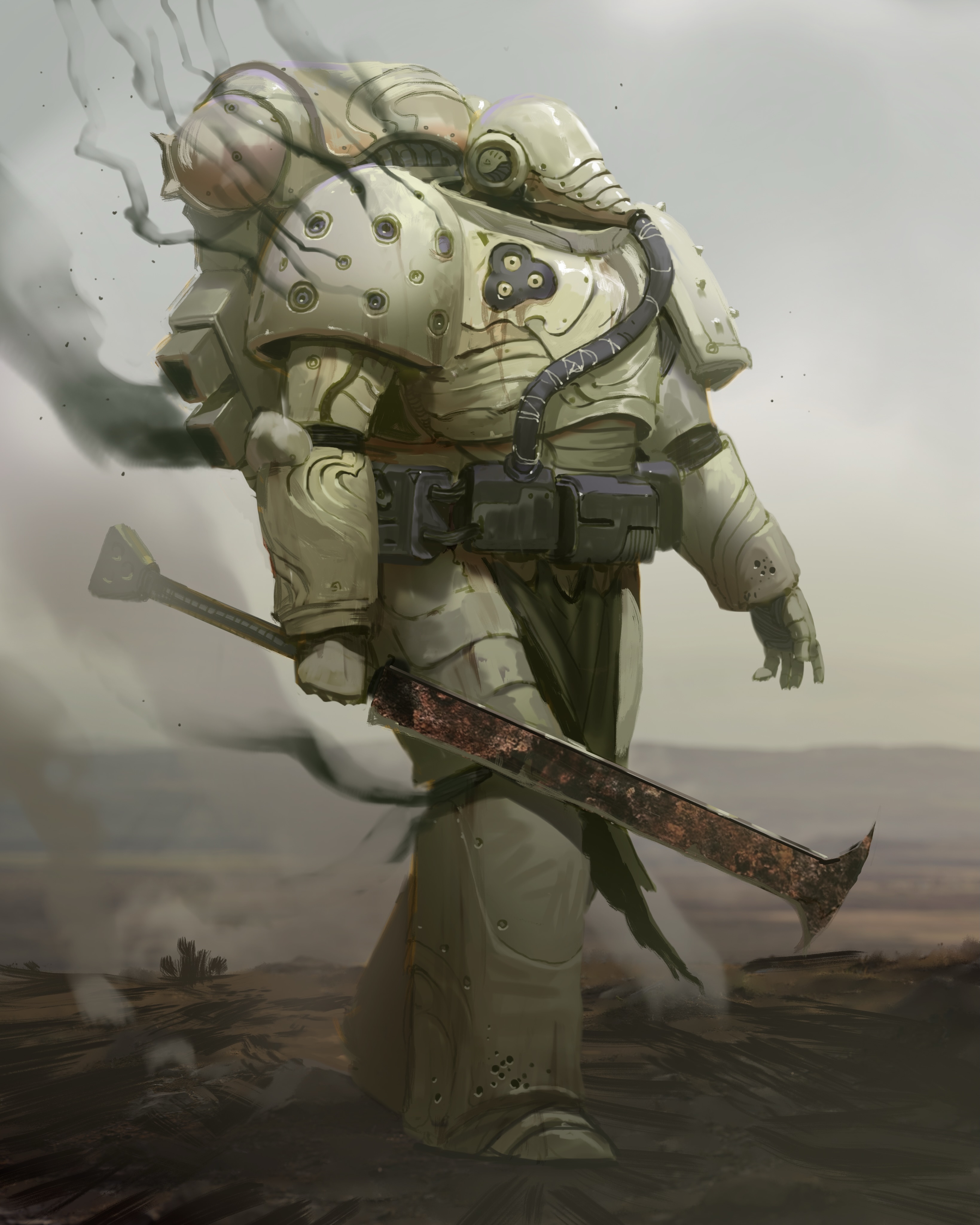 战锤40k 瘟疫战士by Alex Konstad 