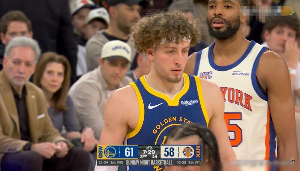 2026年3月15日，纽约麦迪逊广场花园。
勇士客场107比110惜败尼克斯，