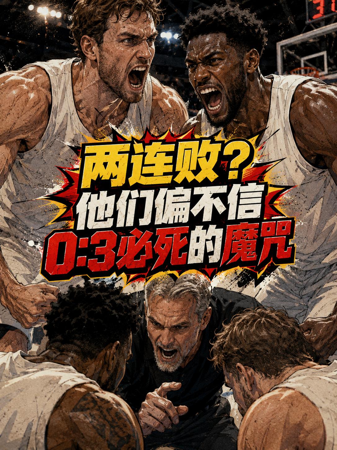 拒绝成为第二个广厦队，拒绝迎来3:0的结果，就算此前的他们迎来了两连败，但这并不