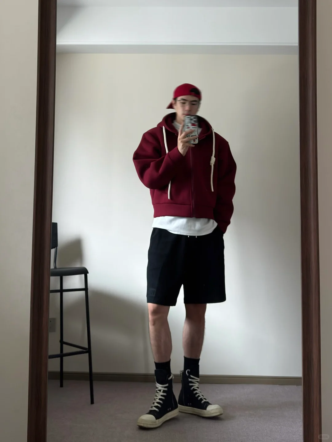 ootd 大红色真是我的本命色