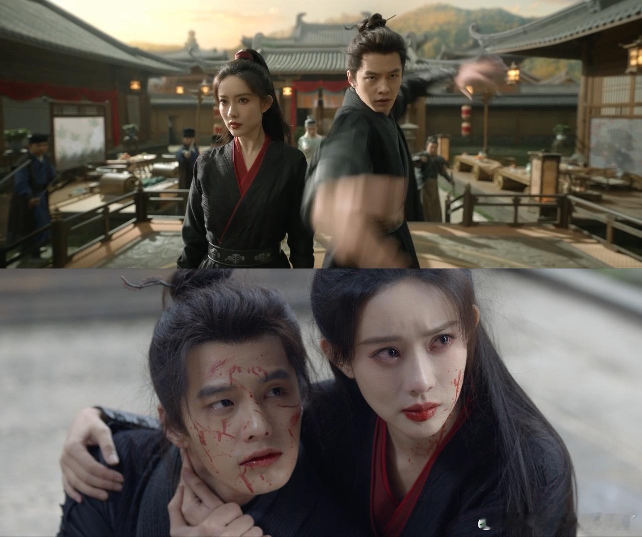 #孟子义一滴血泪镜头##孟子义血泪红唇妆# 哇塞，看到孟子义在《金庸武侠世界》里