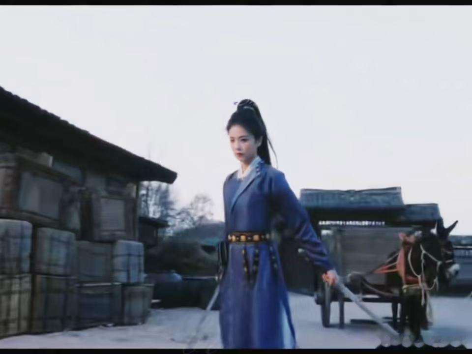 白鹿打戏又爽又飒 白鹿这段武打戏含金量拉满，不用替身感十足，眼神冷冽气场全开，招