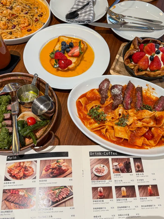 东莞的！！夸夸男友定的是七夕漂亮餐厅🍴