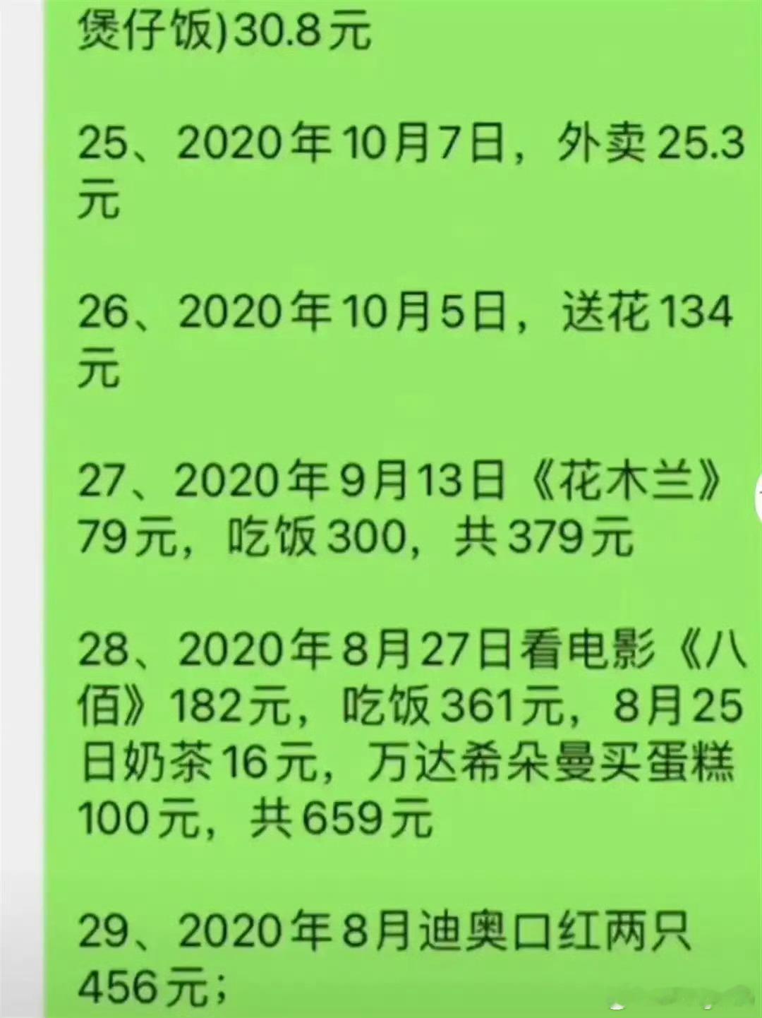 情侣分手现场拉2年账单对账抠门到家了啊兄弟每一笔清清楚楚也是挺离谱的有这样的男朋