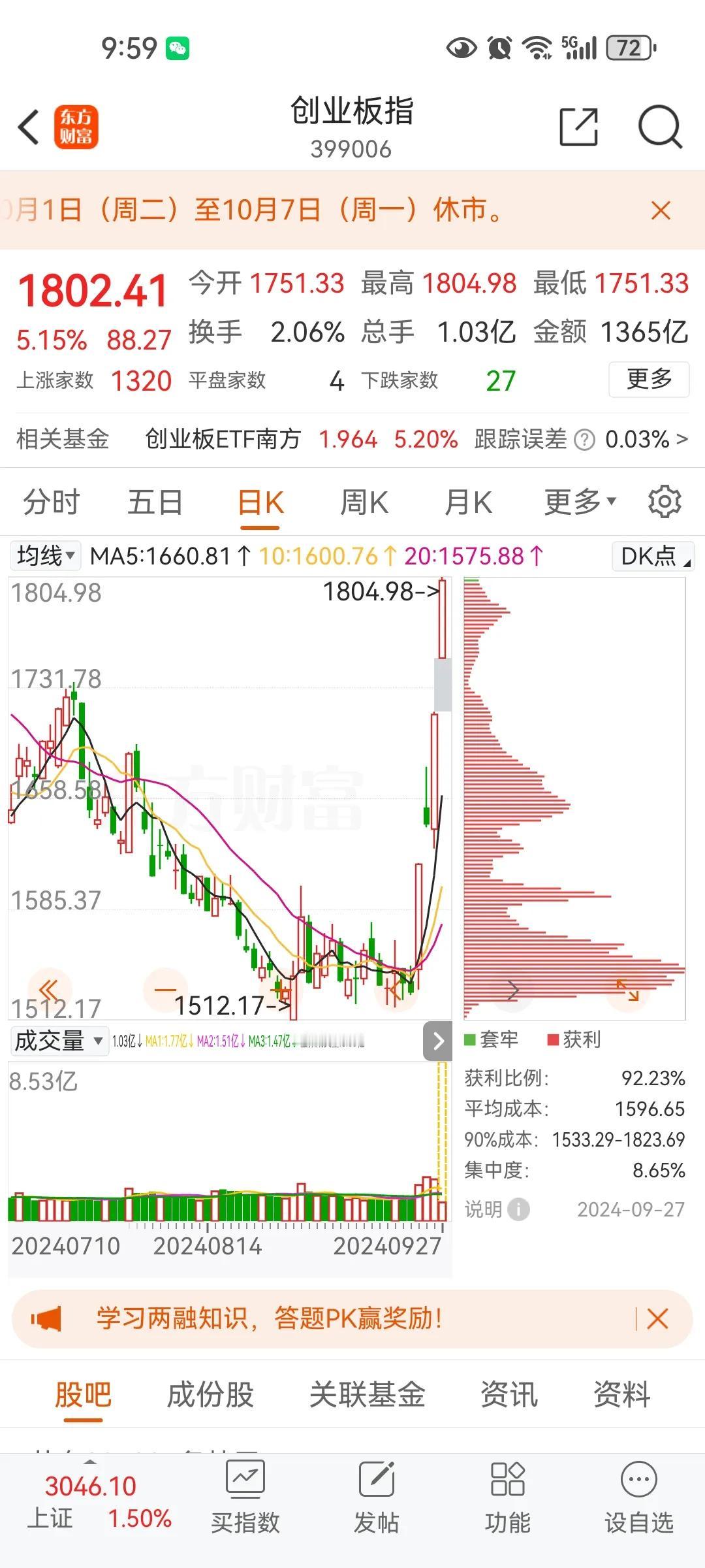 a股先封底上车，先把钱赚了再说，港股长期投资