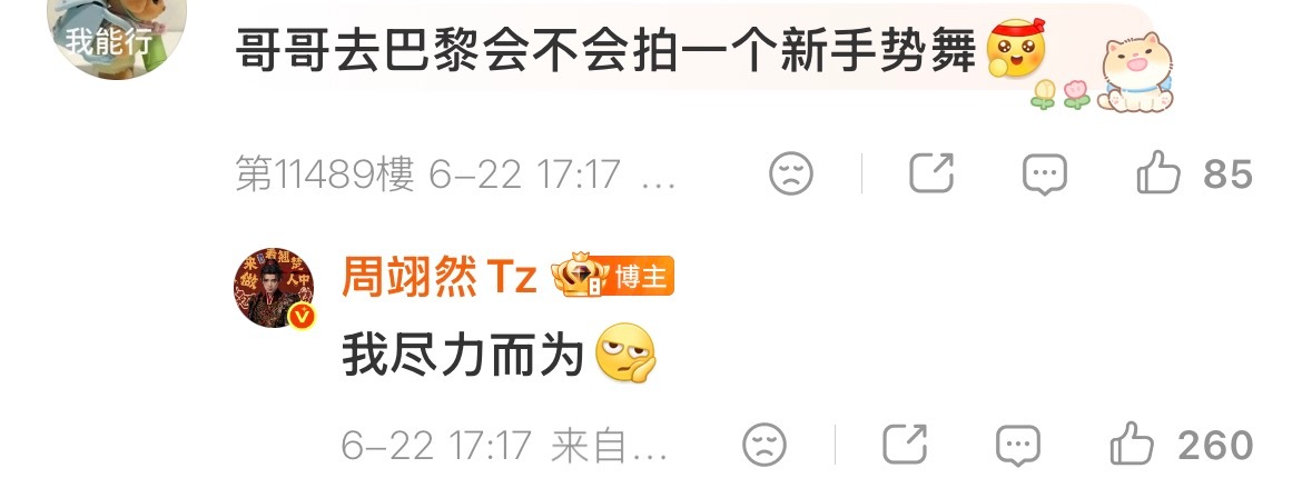 然哥现在只会尽力而为了 