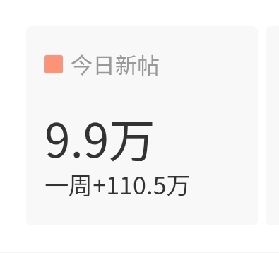 有木有人管管，我们今天发帖量还没到10w呢。就算是开学了也不至于这么低吧[苦涩]