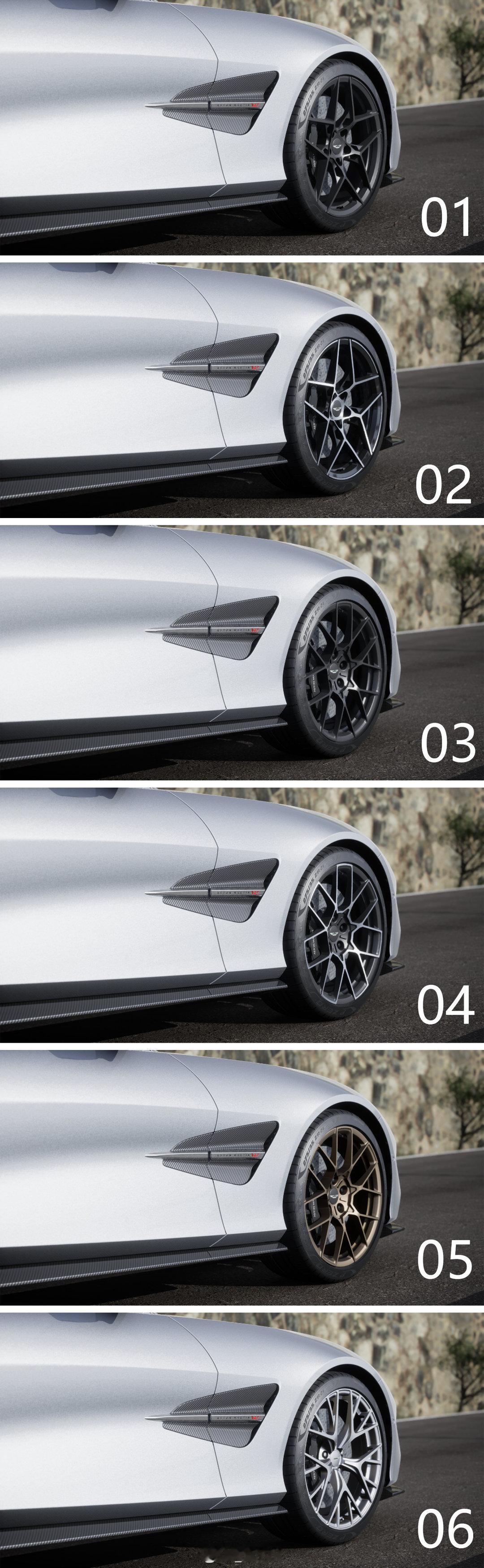 #阿斯顿马丁全新Vanquish# 阿斯顿马丁全新Vanquish，哪双鞋好看[