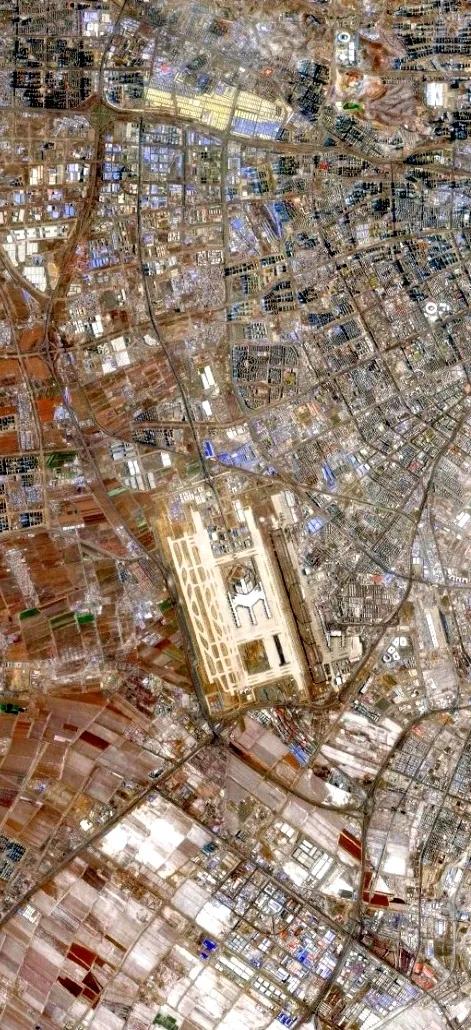 新疆乌鲁木齐天山机场最新卫星图（11.18）