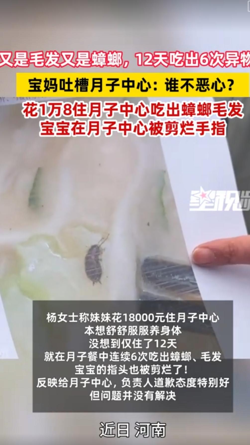 河南这家月子中心没得说
近日，河南一名产妇花费1.8万元入住月子中心，12天内6