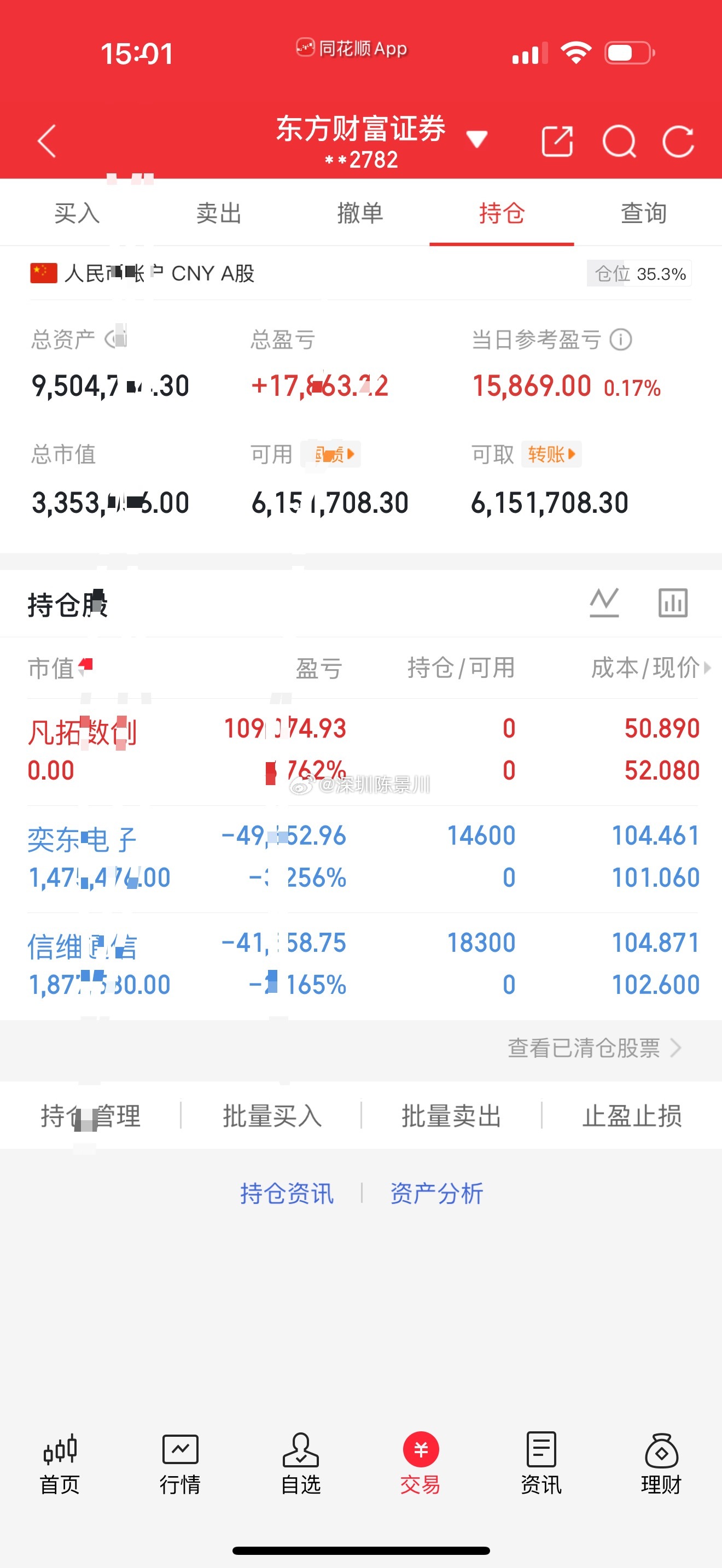 记录我2026年七月第三天炒股之旅｜300万实盘再次启航，我也会每天持续分享自己
