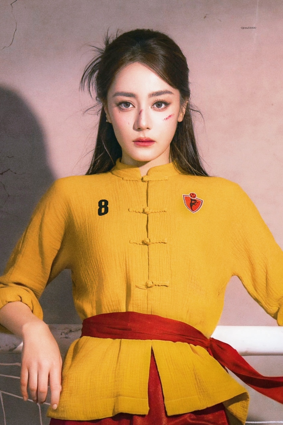 侠气入骨，野性难掩🟠🧡迪丽热巴功夫女足|迪丽热巴曾说被李长歌治愈过 88迪丽