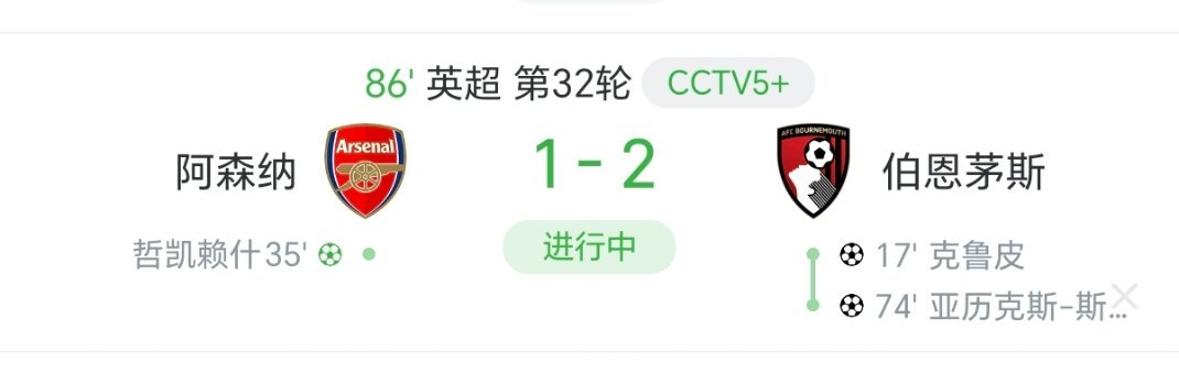 我了个阿森纳英超冠军是不想要了吗