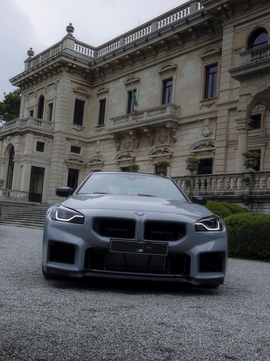 为庆祝BMW M 53周年，宝马M2 CS （G87）亮相意大利埃斯特庄园古董车