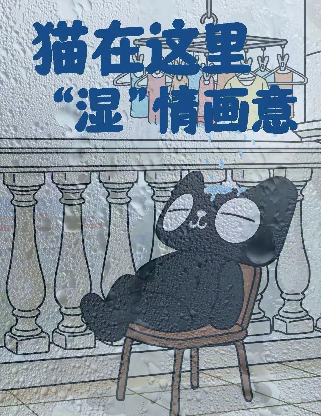 生活不仅有眼前的苟且，还有回南天的“湿”和远方阿喵ai整活 ​​​