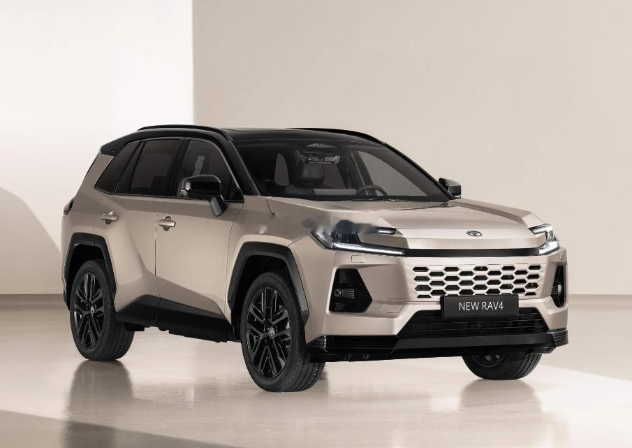 全新RAV4来了~~~第五代2.5油电混，还是TNGA架构，凯美瑞的大灯移植到R